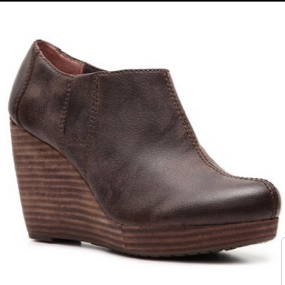 Dr. Scholl's Shoes - Dr. Scholl's Harlie Wedge Stacked Heel Booties